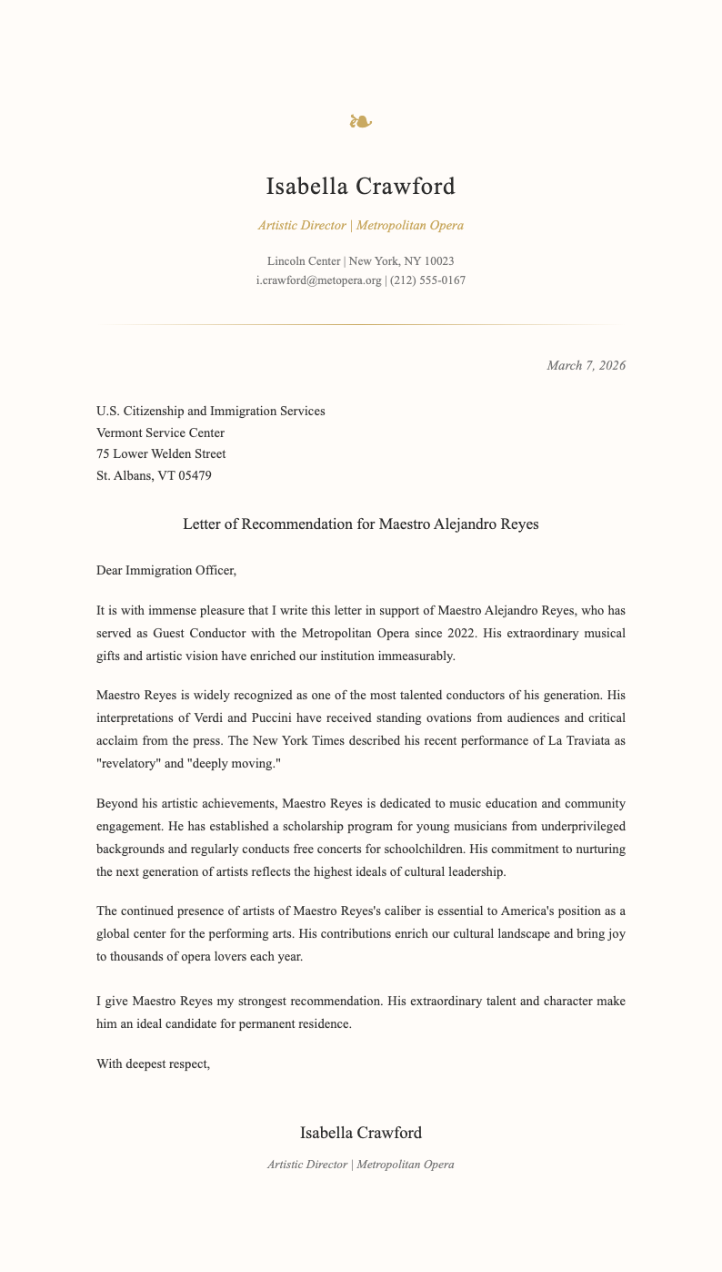 Gold accent immigration reference